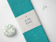 JUTE Stoff fein gewebt