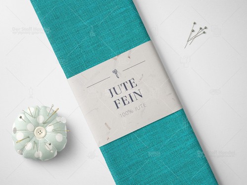 Jute stoff fein gewebt - jute,
