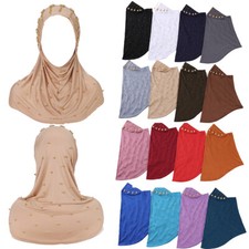 Einfarbige Kopftuch Hut Muslim