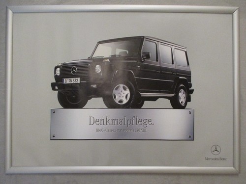 Original mercedes benz plakat - original,