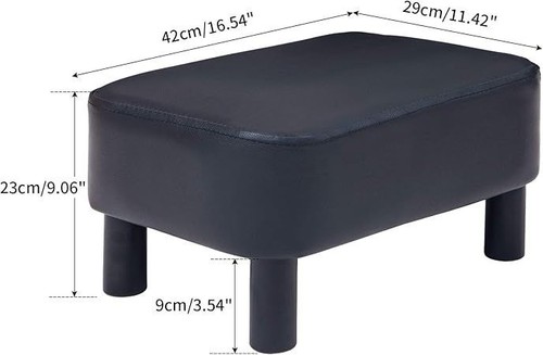 Rechteckiger hocker fußhocker - rechteckiger,
