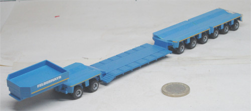 Achs tiefladeauflieger mit - 8,