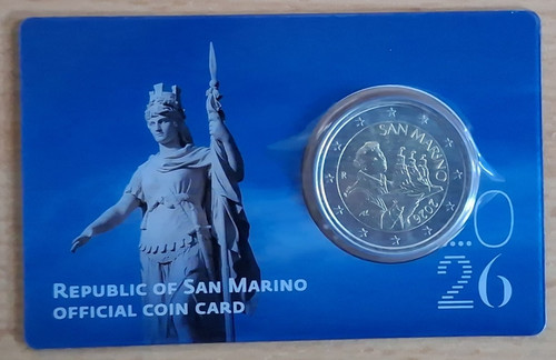 San marino 2026 euro - marino, 2026,