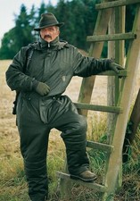 La Chasse® Jagd-Overall aus Loden Thermo-Ansitzoverall wasserdicht Lodenoverall