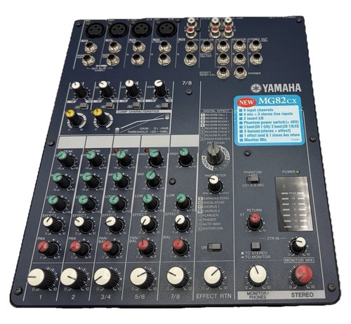 Yamaha mg82cx mischpult analog - yamaha,