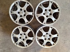 4x 15 ZOLL RIAL Alufelgen 6,5Jx15H2 LK 5x112 ET45 VW Seat Audi MB