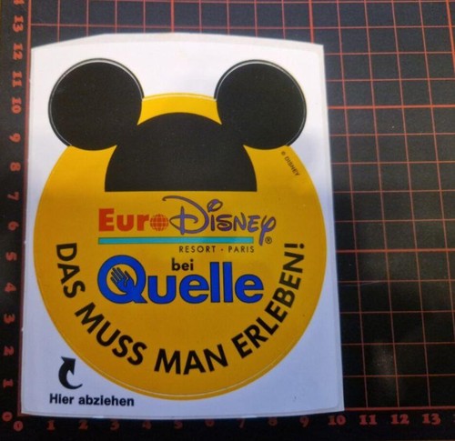 Aufkleber euro disney resort - disney,