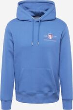 Gant Hoodie / Kapuzenpullover "Archive Shield" Blau Gr. M - NEU OVP UVP 129,95€