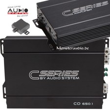 AUDIO SYSTEM CO-650.1D 1-Kanal Verstärker digital Auto PKW Endstufe 650 Watt/RMS