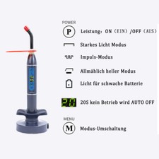 Dental Zahnarzt LED Curing Light Polymerisationslampe UV Licht Aushärtung Lampe