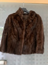 Pelzjacke Gr. 42 Nerz? Bisam? 