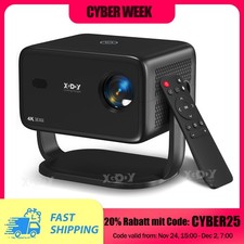 25000 lumen LED Projektor WiFi Android 4K USB HDMI Beamer UHD Heimkino Autofokus