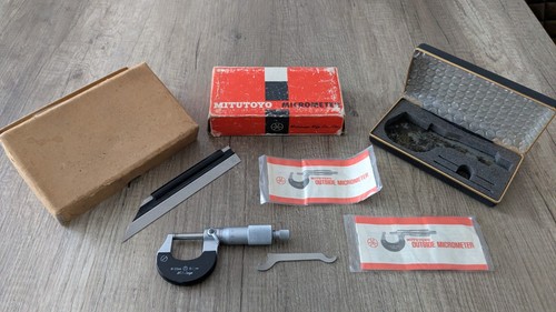 Mitutoyo micrometer 25mm - mitutoyo,