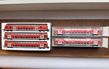 modelleisenbahn spur n Doppelstock Einheit Minitrix