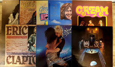 8xVinyl LP Sammlung Eric Clapton, Paul McCartney, Rod Stewart, Cream, usw.