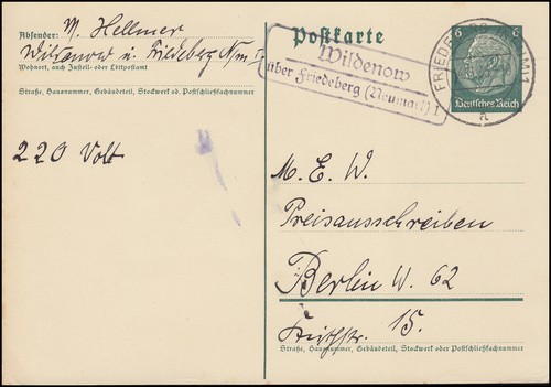 Landpost wildenow über - landpost,