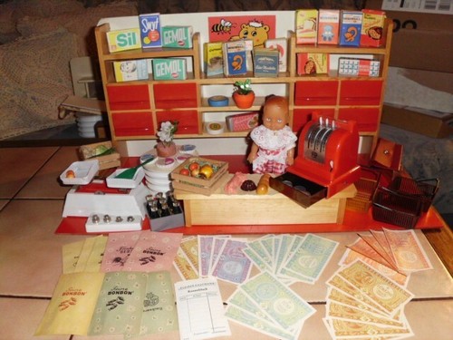 Kaufmannsladen ddr mit viel - ddr-,