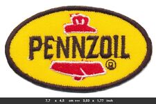 PENNZOIL Aufnäher Patch Auto Motorrad Motorsport Rennsport Motoröl Motorenöl v1