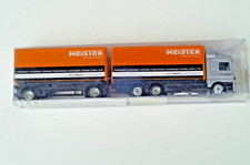 Mercedes LKW mit Hänger und der Reklame Meister, Parkettboden Korkboden ...