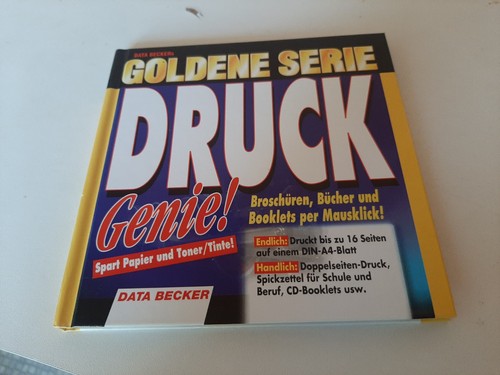Data becker druck genie cd - genie,