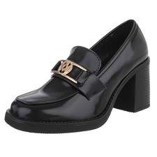 Damen Pumps Ital-Design 3678 in Schwarz