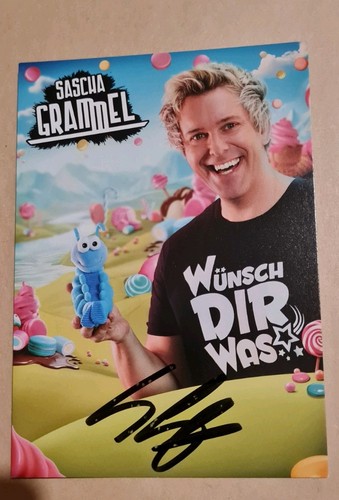 Sascha grammel autogramm - grammel,