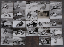 24 Fotos Mike Jordan, Motorsport Motorrad Rennsport, Beschreibung s. Rückseite.