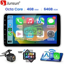 10" Android 13 DAB+ Autoradio 1 DIN GPS Navi WIFI 360° Drehbar Bildschirm 4+64GB