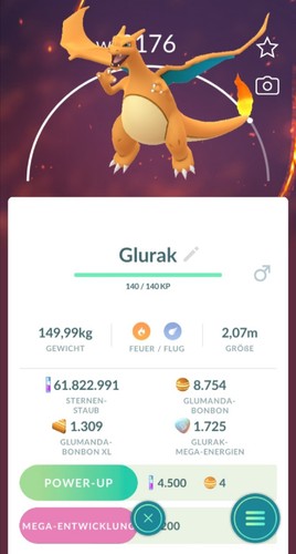 Pokémon glurak - pokémon,