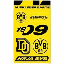 Bvb aufkleberkarte heja - bvb,