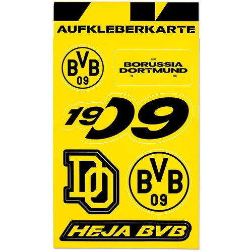 Bvb aufkleberkarte heja - bvb,