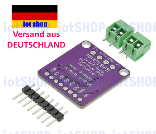 Max31865 rtd pt100 pt1000 - pt100,