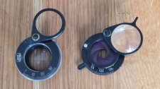 Two Carl Zeiss Jena microscope condensors