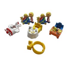 Polly Pocket Ring Konvolut Kinderwagen Flugzeug Essen Malen Bluebird 90er Toy