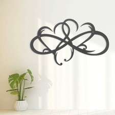  Metalldekoration Wand