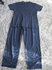 Jakes Schlafanzug Pyjama Herren XL