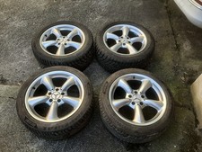 4x Mercedes SL R230 Felgen 8,5 x 17 ET35 Design "Adharaz"