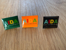 3 x Pin AIDA Das Clubschiff