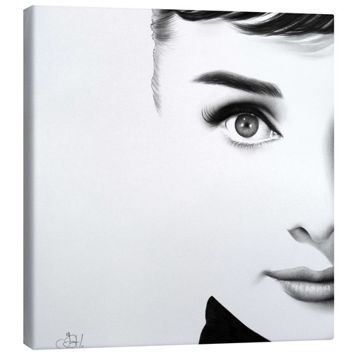 Leinwandbild audrey hepburn - leinwandbild,