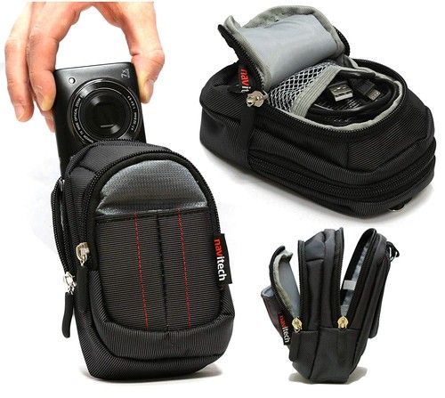 Navitech black case for sony - black,