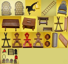 Playmobil Ritter & Mittelalter Zubehör (Möbel, Hausteile & Bootsteile) #3