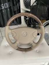 Mercedes-Benz Holz Leder Lenkrad Vogelaugen Leder Stone E Klasse W211 S211 Bis
