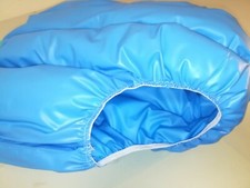 ADULT BABY SISSY WATTIERTE DICKE WINDELHOSE GUMMIHOSE LACK PVC  SPREIZHOSE XL