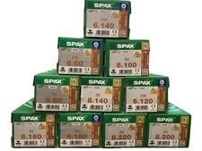 Spax Tellerkopfschraube HI.Force Ø 6 8 x 60 - 450 mm TX T-Star Holzbau Wirox