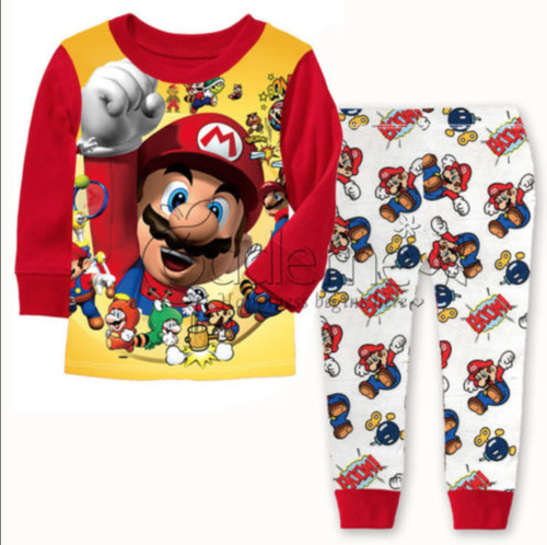 Super mario kinder schlafanzug - super,