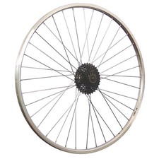 28 Zoll Hinterrad Hohlkammerfelge Shimano Disc Nabe mit HG31 8 fach Kassette CL