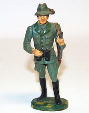 Hauser Elastolin  Masse Jäger Arm beweglich ca. 10cm