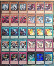 SUPERQUANTAL DECK-SET-CORE-Lusterrex,Großer Magnus,Blaster Magna,Fee Yu-Gi-Oh