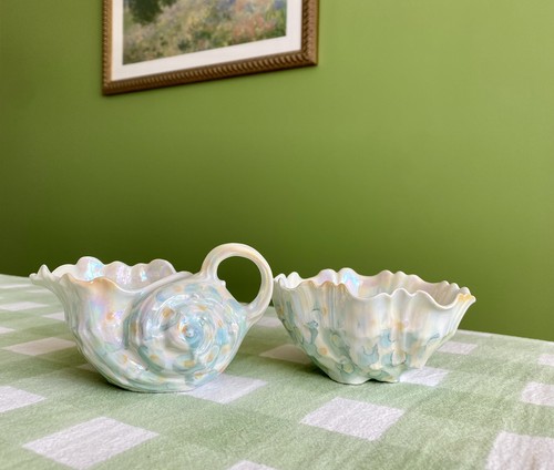 Vintage perlglanz muschel - vintage,