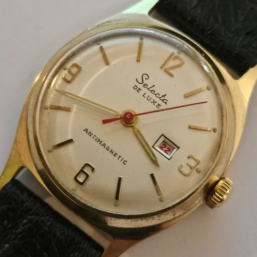Vintage herrenuhr selecta de - herrenuhr, "selecta"